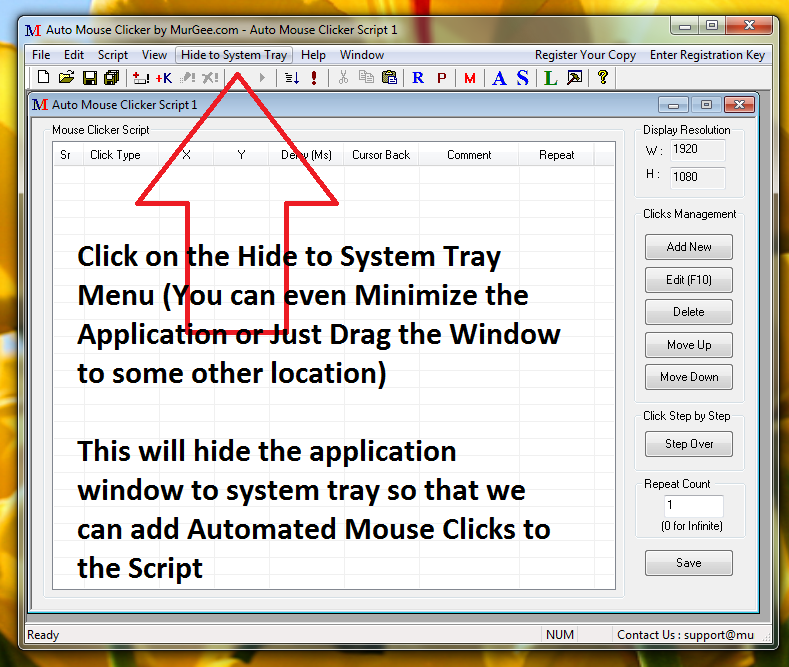Auto Mouse Clicker Step by Step Tutorial